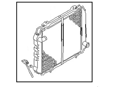 Nissan Van Radiator - 21410-G5401