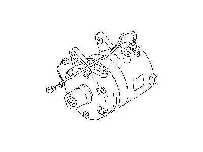 2001 Nissan Frontier A/C Compressor - 92600-5S700