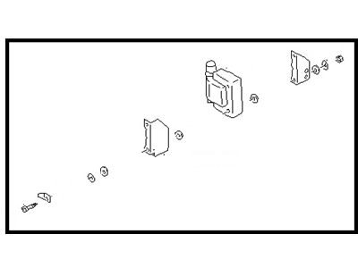 1992 Nissan Stanza Ignition Coil - 22448-65E00