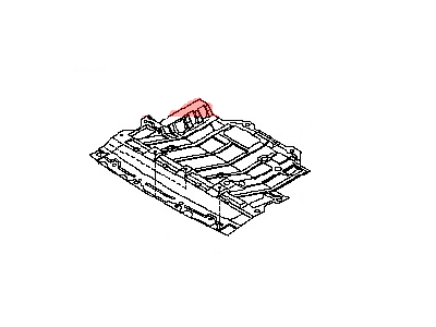 Nissan 75892-CD00A Cover - Engine, Lower