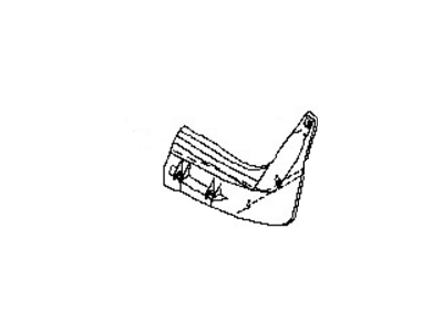 Nissan 62257-ZX10A Bracket-Front L