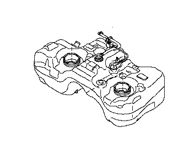 2017 Nissan Rogue Fuel Tank - 17202-4BA0B