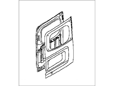 Nissan KMA01-3LNMA Door-Back LH