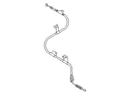 1999 Nissan 200SX Parking Brake Cable - 36531-4B005