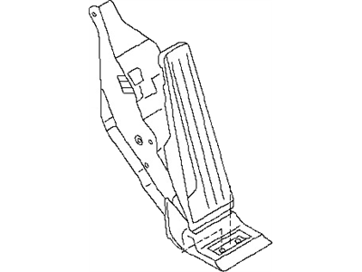 Nissan 18002-1NC0A Lever Complete-Accelerator,W/DRUM