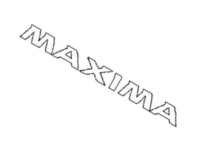2017 Nissan Maxima Emblem - 84894-9DE0B