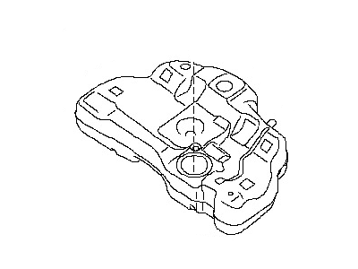 Nissan 17202-ZF00A Fuel Tank Assembly