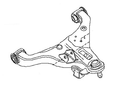 2005 Nissan Pathfinder Control Arm - 54501-EA000