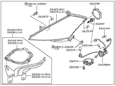 Nissan 26010-CA025