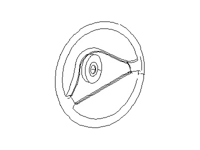 Nissan 48430-69Y07 Steering Wheel Assembly W/O Pad