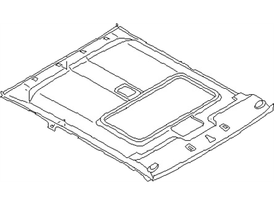 73910-67F10 Nissan Headlining Assembly Illustration 1 of 1