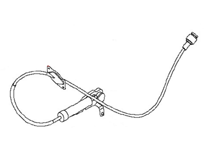 Nissan 34935-ZS00A Control Cable Assembly