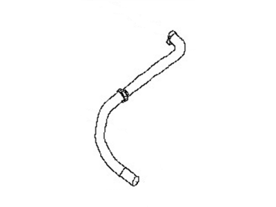 Nissan 21501-3JV0A Hose-Radiator,Upper