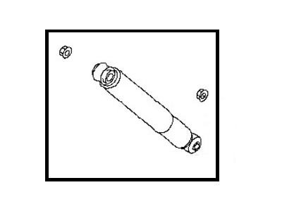 Nissan E6210-3LM0B ABSORBER Kit - Shock, Rear