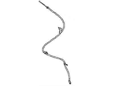 Nissan Cube Parking Brake Cable - 36531-1FC0A