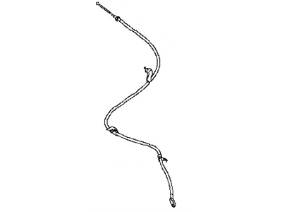 Nissan 36531-3NF0A Cable Assy-Parking,Rear LH