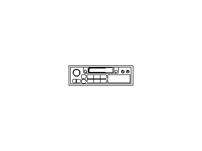 Nissan 28115-44P00 Player Unit Cassette