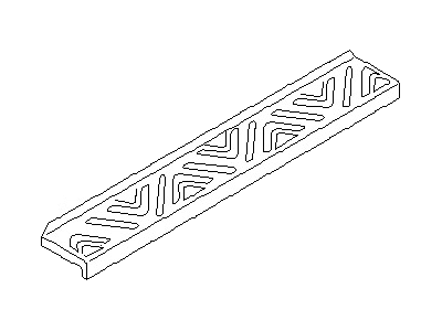 Nissan 85064-S3800 Step FINISHER-Rear