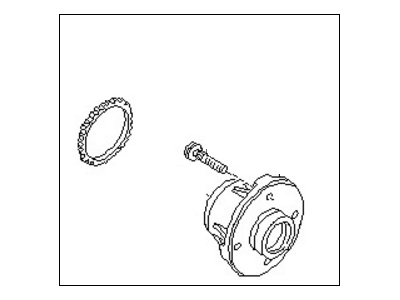 1994 Nissan 240SX Wheel Hub - 40202-35F00