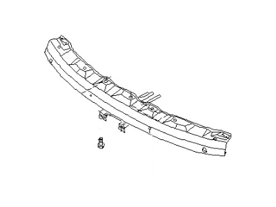 Nissan 62030-2W100 Reinforce-Front Bumper Center,Inner