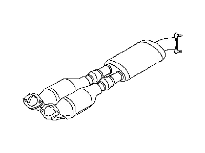 2012 Nissan GT-R Catalytic Converter - 20300-KB60A