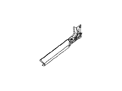 Nissan 76454-ET030 Extension-Sill Inner,RH