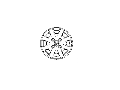 Nissan 40315-8B215 Disc Wheel Cap