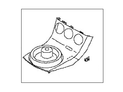 Nissan 96934-65E03 Finisher-Console Boot