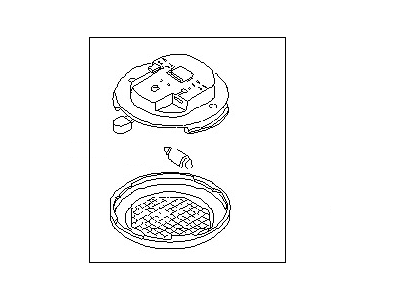 Nissan 26410-W1010 Lamp Assembly SUNROOF