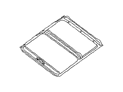 Nissan 91250-ZN40A Shade Assy-Sunroof