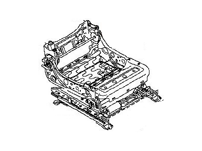 Nissan 87400-1AD0A Adjuster Assy-Front Seat,RH