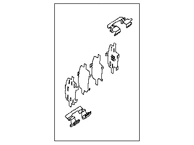 Nissan D4080-4BA0A Hardware Kit