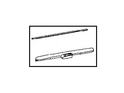 Nissan 28890-3WC1A Left Windshield Wiper Blade Assembly