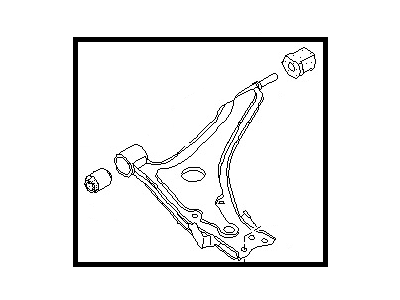 1985 Nissan Stanza Control Arm - 54499-D1200