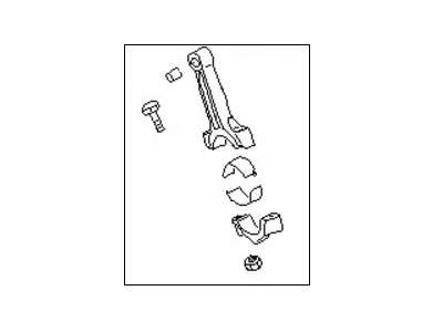 Nissan 12100-31U01 Connecting Rod Complete W/BEARINGS