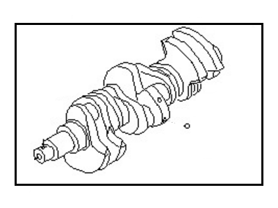 Nissan Pathfinder Crankshaft - 12200-4W001