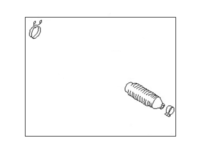 Nissan 48203-2B026 Boot Kit Power Steering Gear