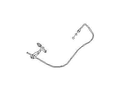 Nissan 300ZX Door Latch Cable - 90510-32P10