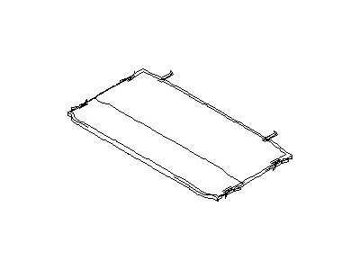 Nissan 91250-1E400 Shade Assy-Sunroof