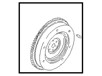 1980 Nissan Datsun 310 Flywheel - 12310-M5600