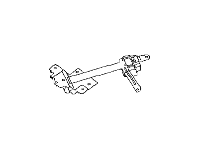 Nissan 88854-EA084 Rear Seat Tongue Belt Assembly