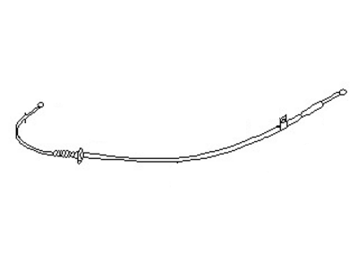 1995 Nissan Hardbody Pickup (D21U) Parking Brake Cable - 36531-08G00