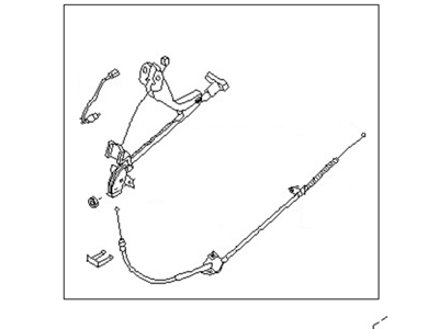 Nissan 36010-56G05 Device Assy-Parking Brake Control