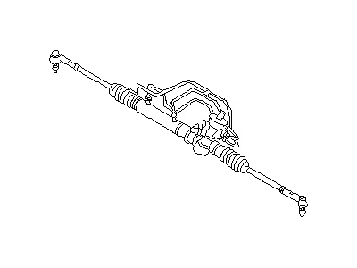 1999 Nissan Quest Rack And Pinion - 49001-7B000