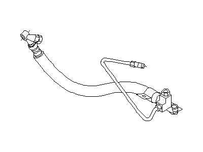 Nissan 49720-6Z700 Hose Assy-Pressure,Power Steering