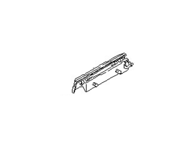 Nissan 80607-G5100 Front Door Outside Handle Assembly, Left