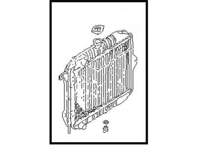 Nissan 21400-M6600 Radiator