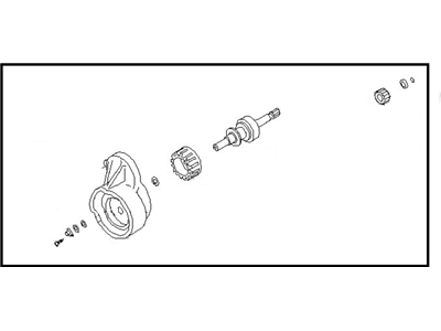 Nissan Pathfinder Starter Drive - 23354-W9810