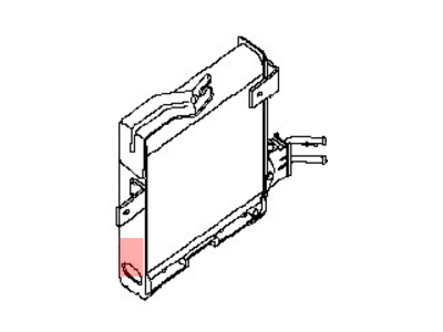 Nissan 21606-EZ00A Cooler Assembly-Auto Trans Oil