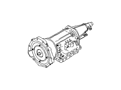 Nissan 31020-4EX17 Automatic Transmission Assembly